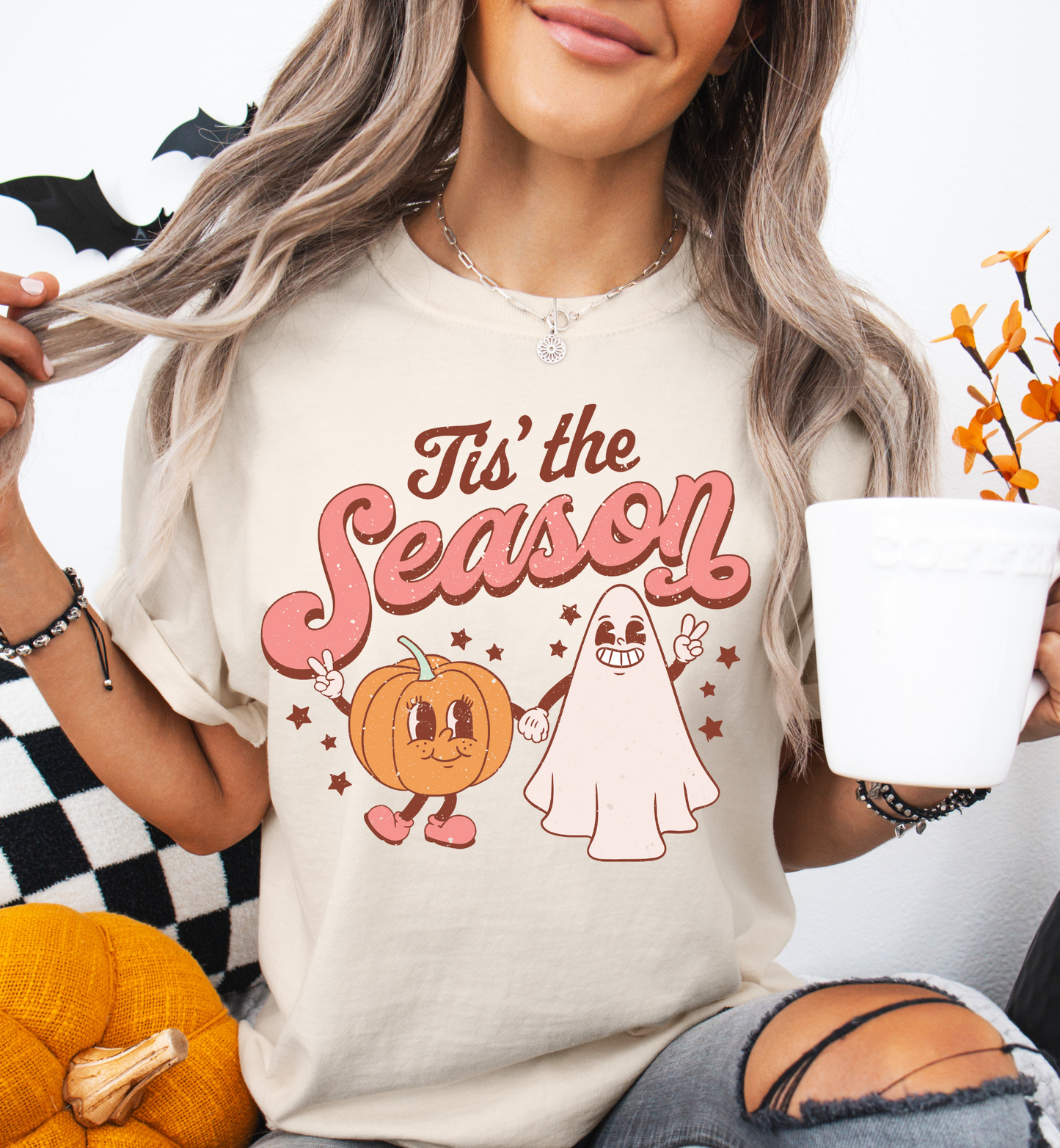 TIS' THE SEASON HALLOWEEN GRAPHIC TEE