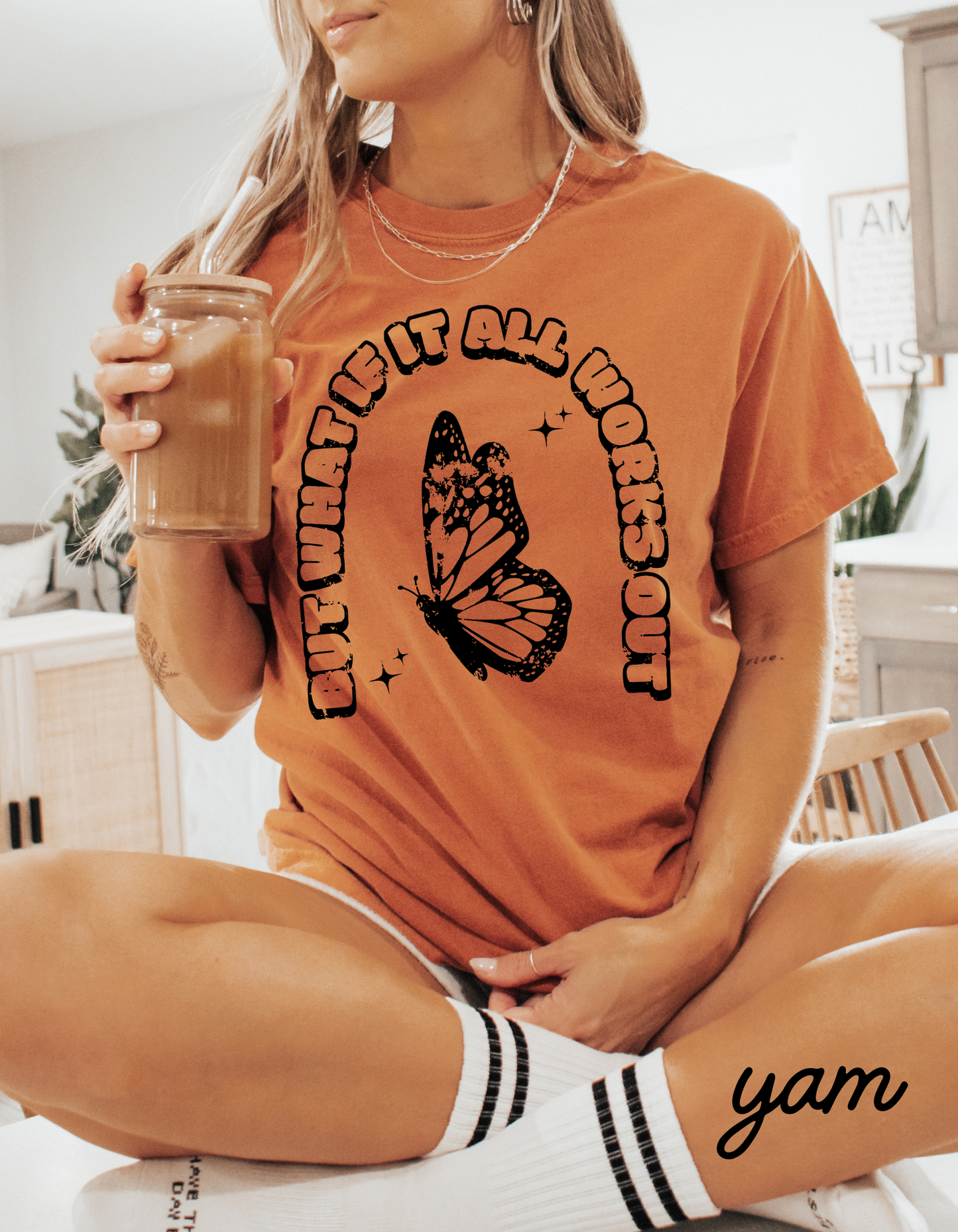 BUT WHAT IF IT ALL WORKS OUT GRAPHIC TEE