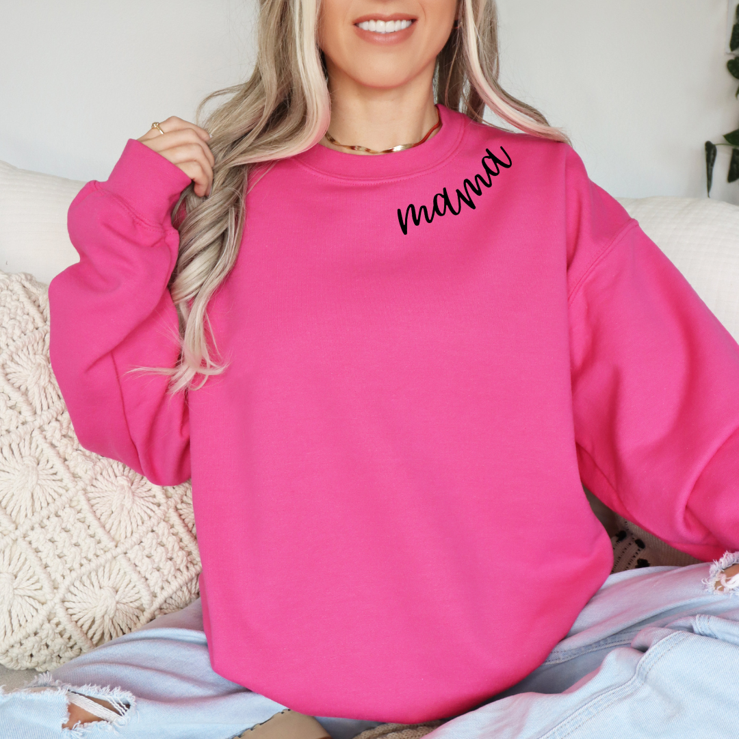 MAMA COLLAR SWEATSHIRT