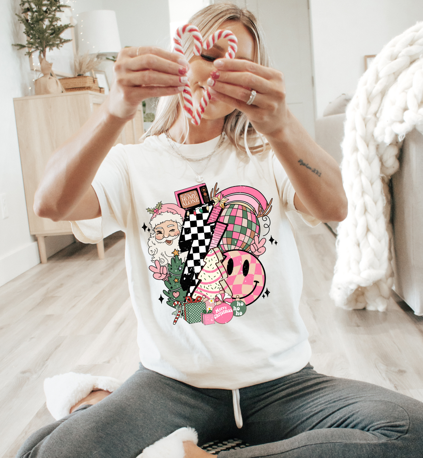 RETRO CHECKERED CHRISTMAS