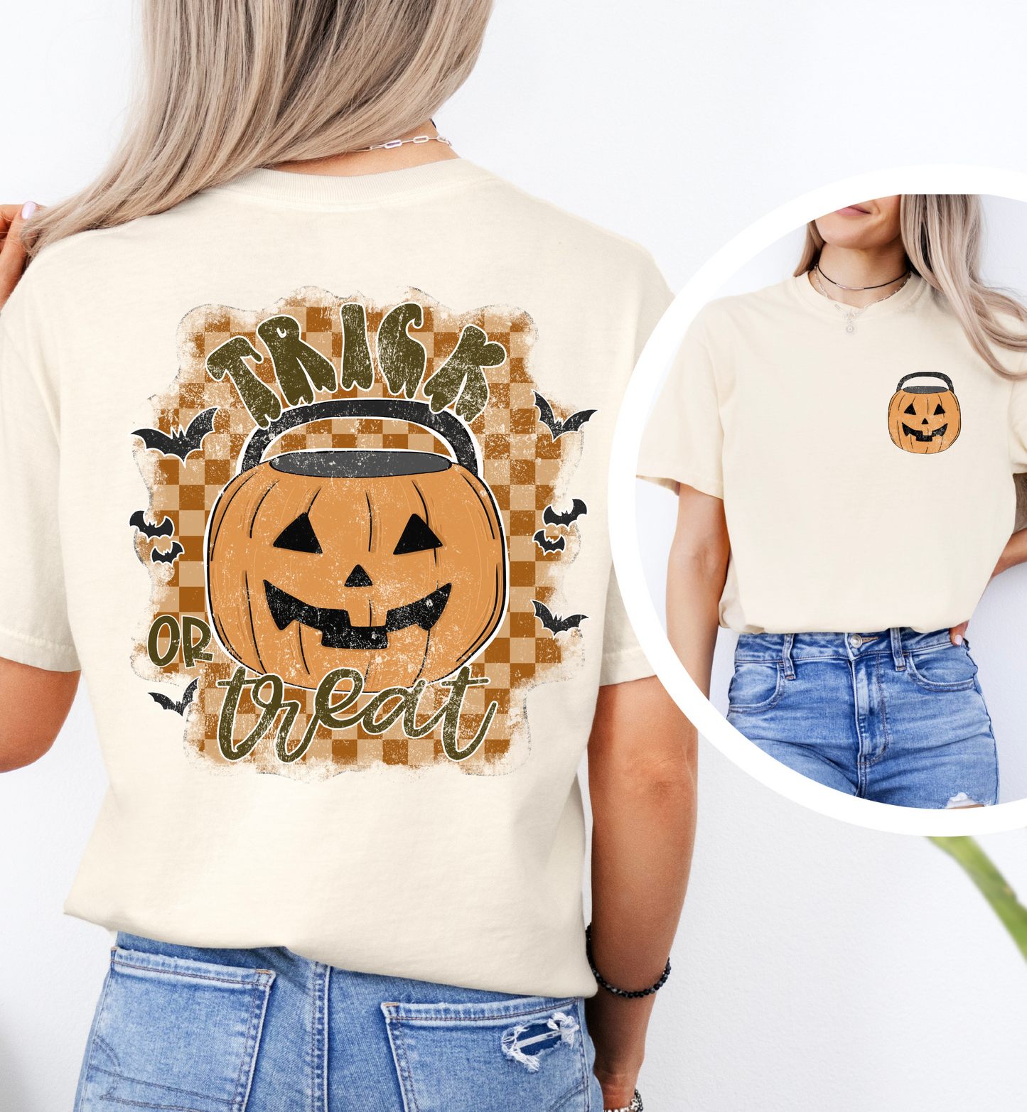 TRICK OR TREAT GRAPHIC TEE