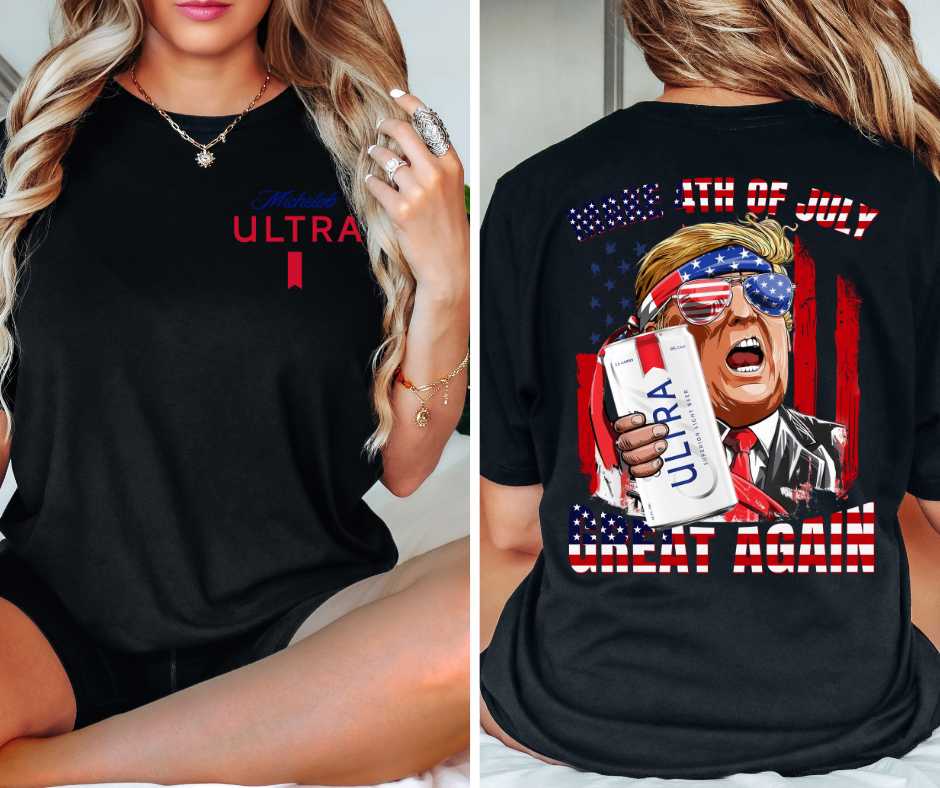 MAKE FOURTH OF JULY GREAT AGAIN GRAPHIC TEE