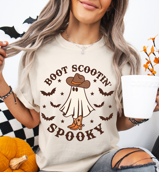 BOOT SCOOTIN' SPOOKY GRAPHIC TEE