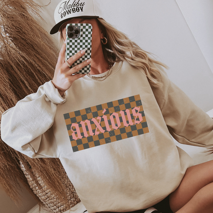 ANXIOUS SWEATSHIRT/HOODIE