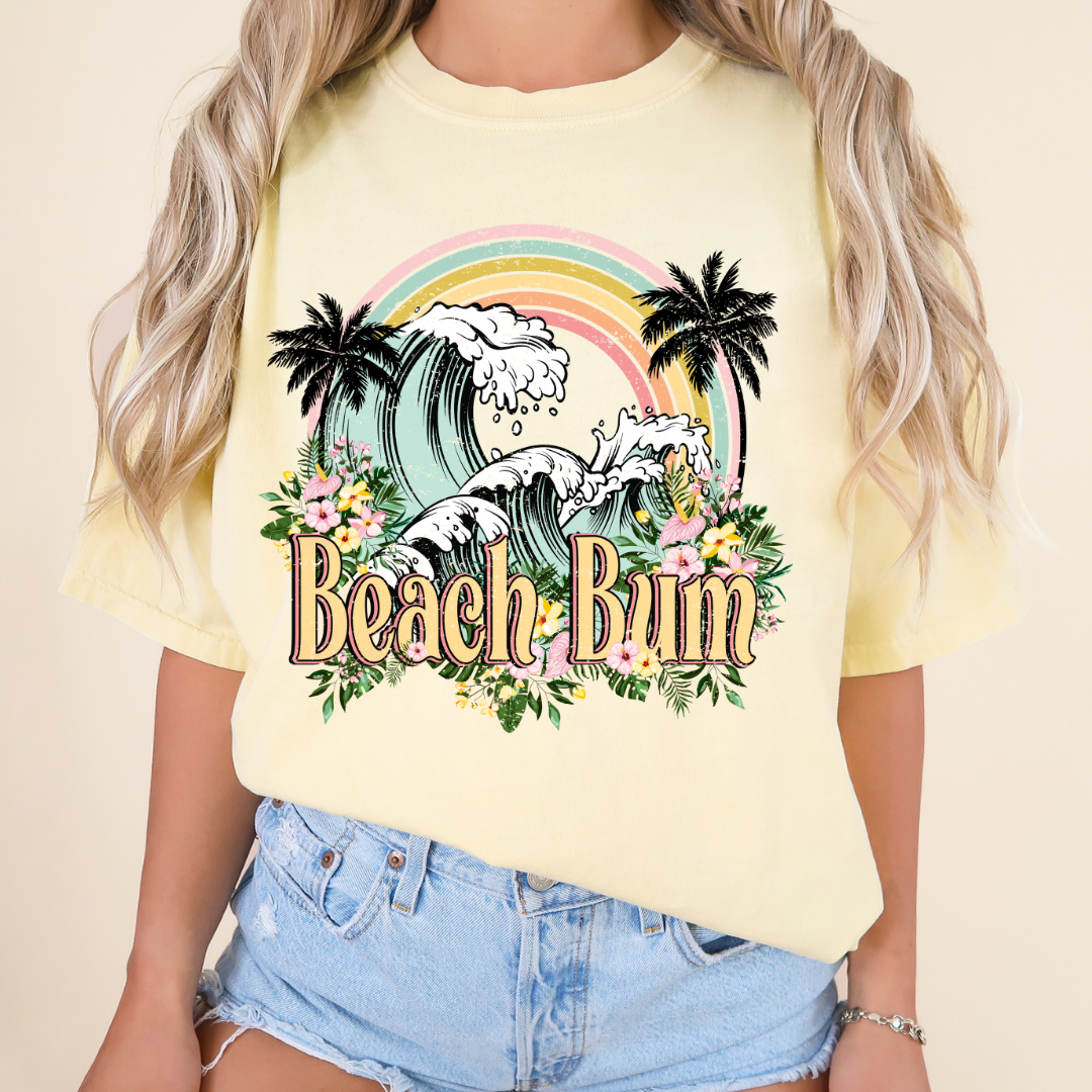 BEACH BUM GRAPHIC TEE