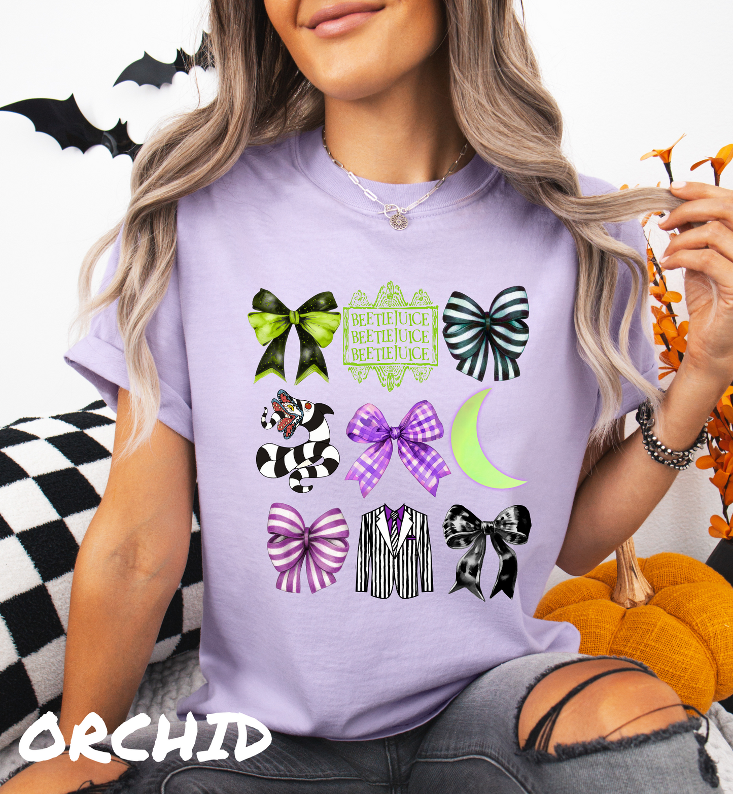 BEETLEJUICE COQUETTE GRAPHIC TEE