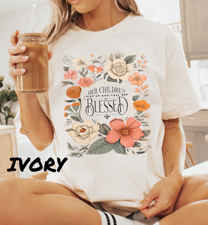 BLESSED GRAPHIC TEE