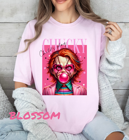 CHUCKIE BUBBLEGUM GRAPHIC TEE