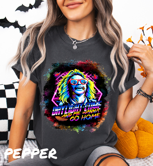 DAYLIGHT COME BEETLEJUICE GRAPHIC TEE