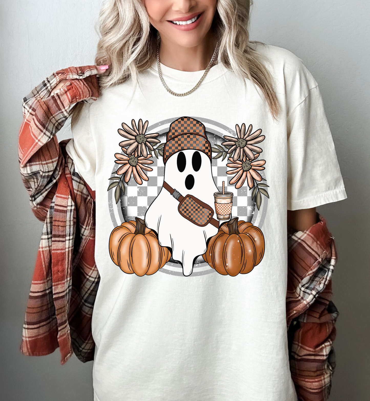 FALL GHOST GRAPHIC TEE