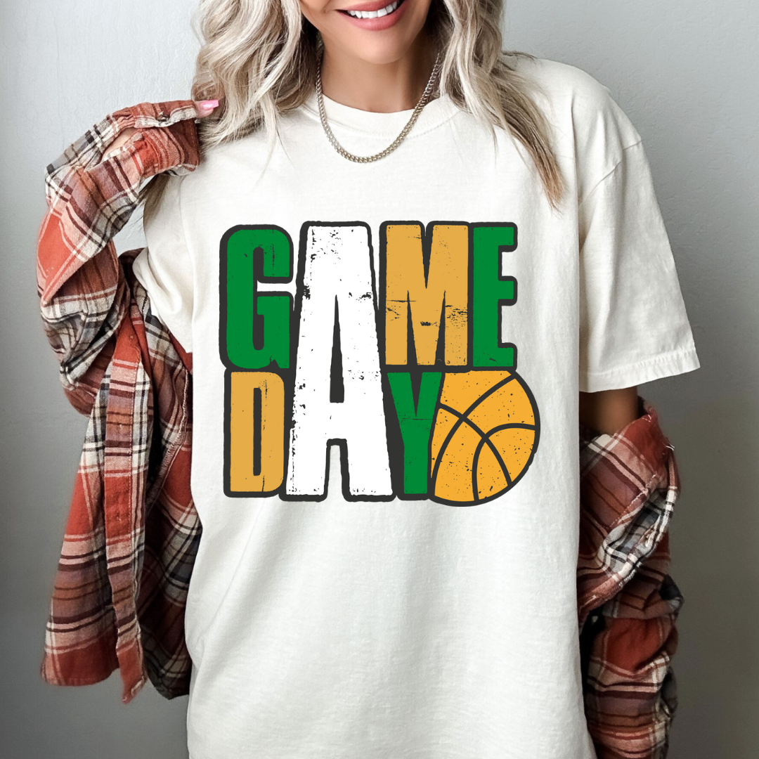 GAME DAY BASKETBALL GRAPHIC TEE