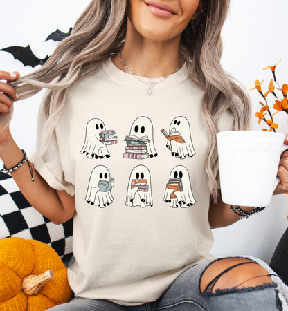 READING GHOST GRAPHIC TEE