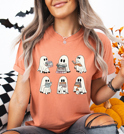 READING GHOST GRAPHIC TEE