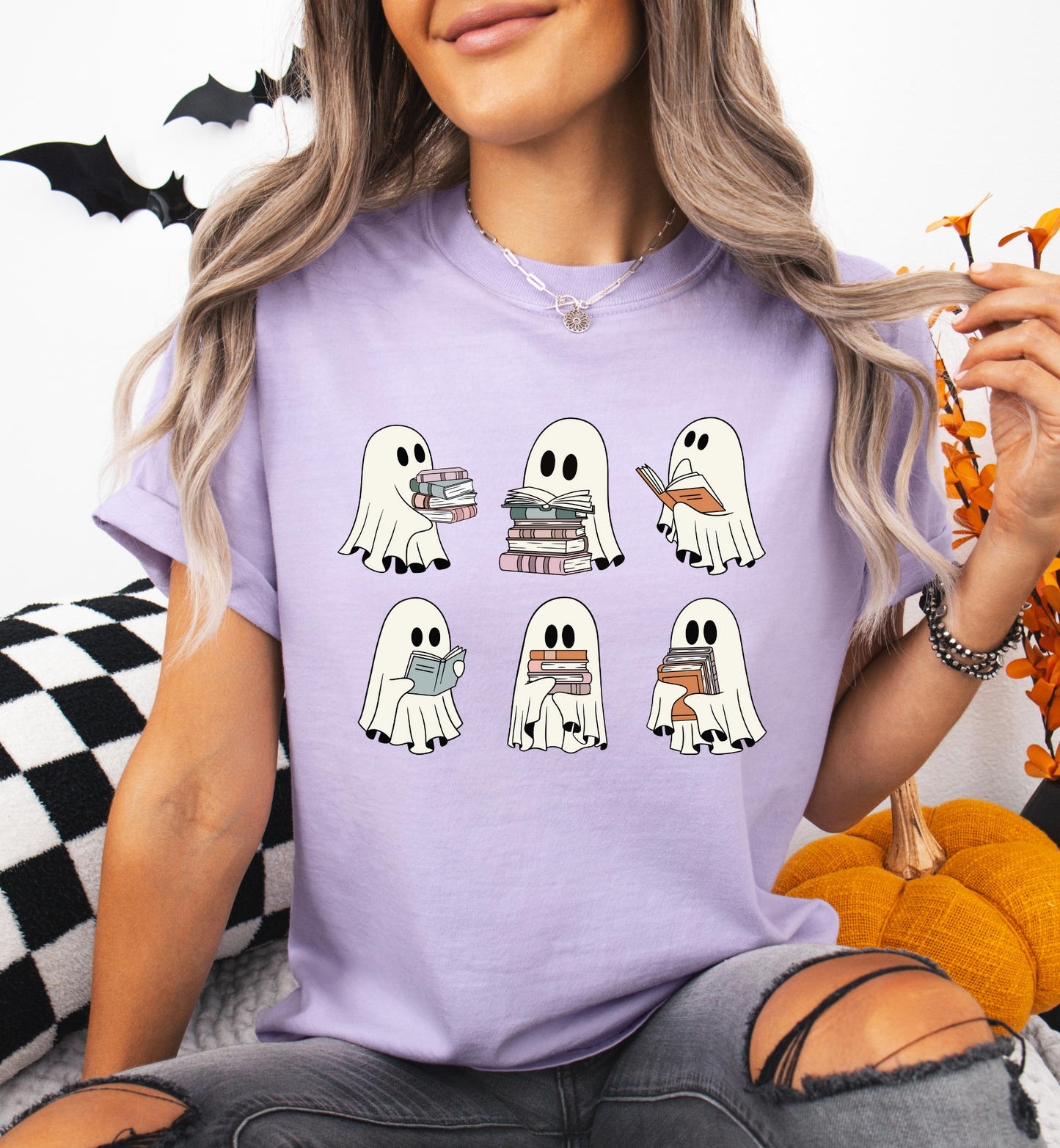 READING GHOST GRAPHIC TEE