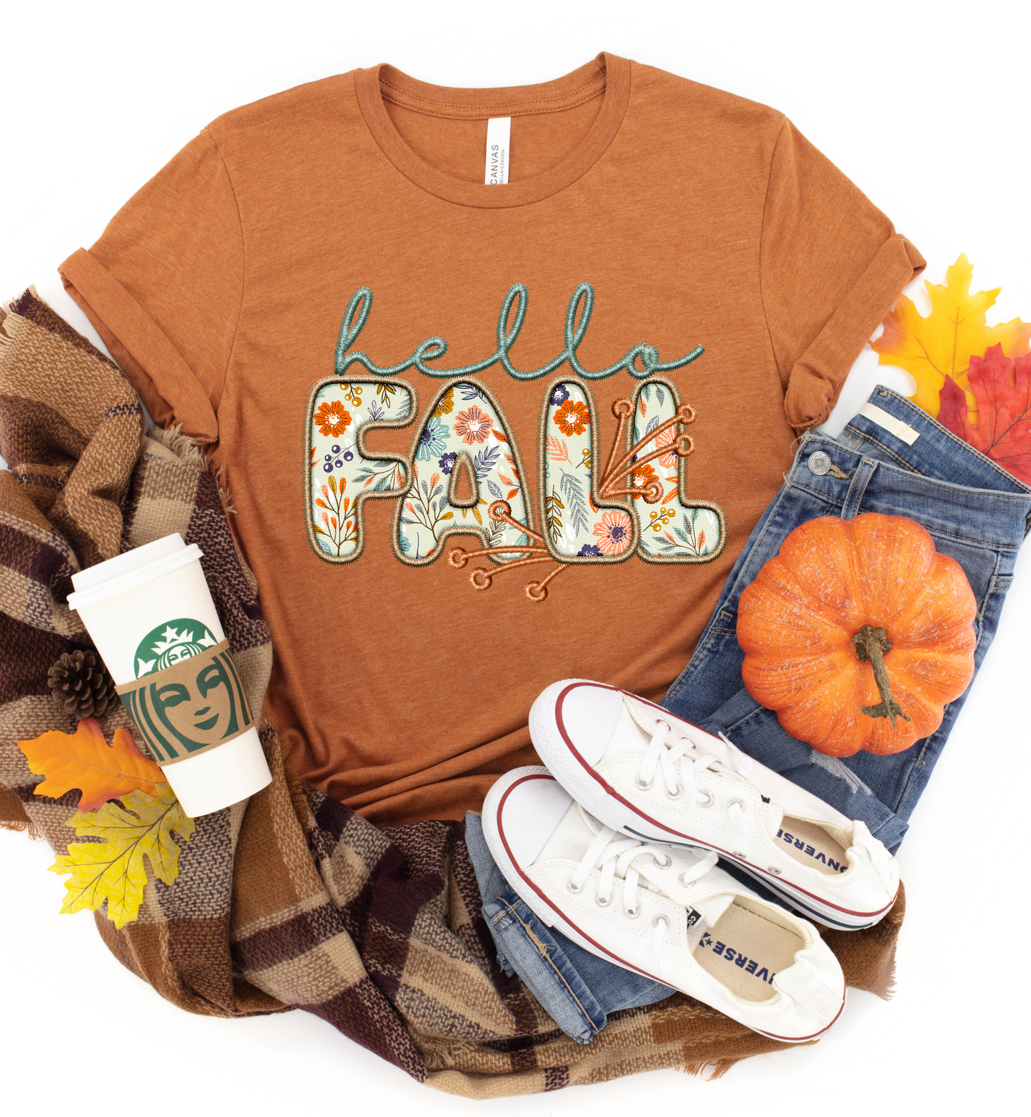 HELLO FALL GRAPHIC TEE