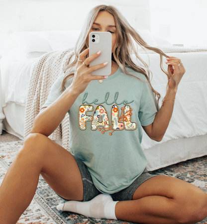 HELLO FALL GRAPHIC TEE