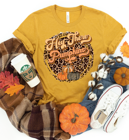 HEY THERE PUMPKINS GRAPHIC TEE