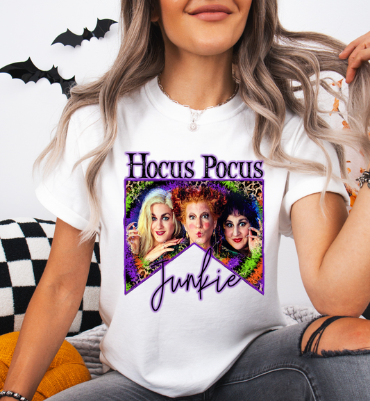 HOCUS POCUS JUNKIE GRAPHIC TEE