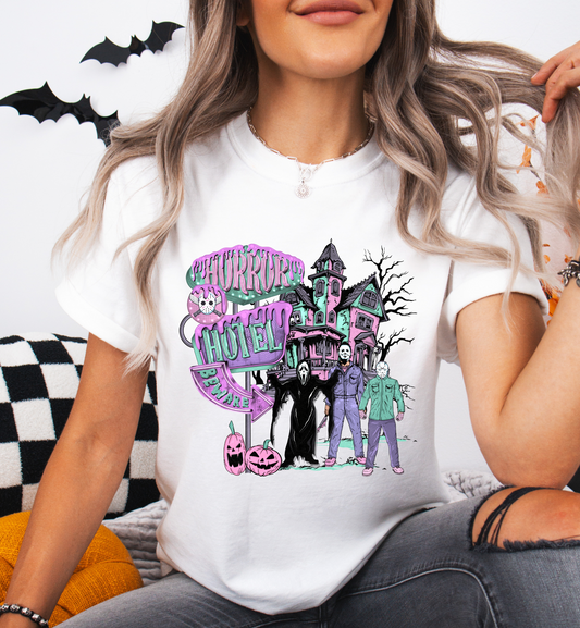 HORROR HOTEL GRAPHIC TEE