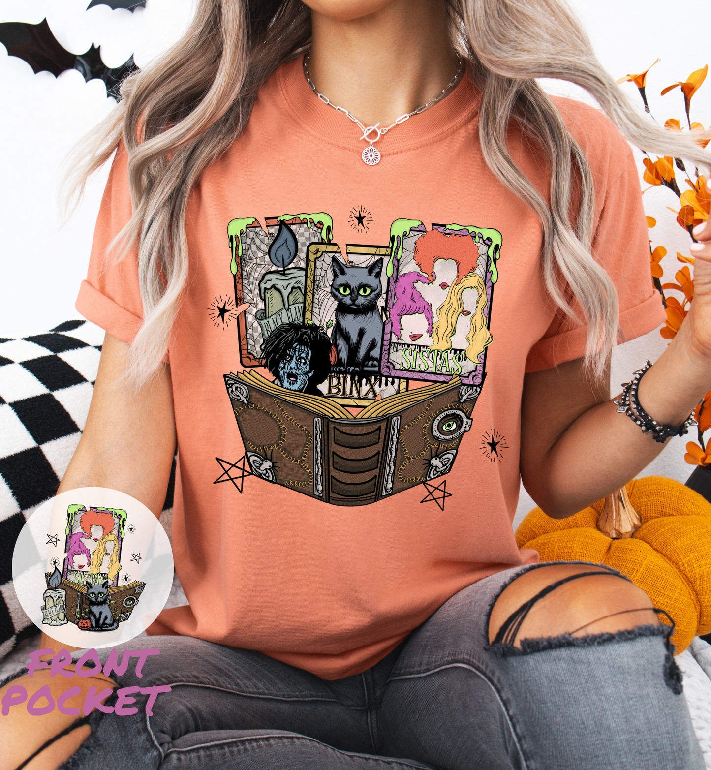 HOCUS POCUS BOOK GRAPHIC TEE