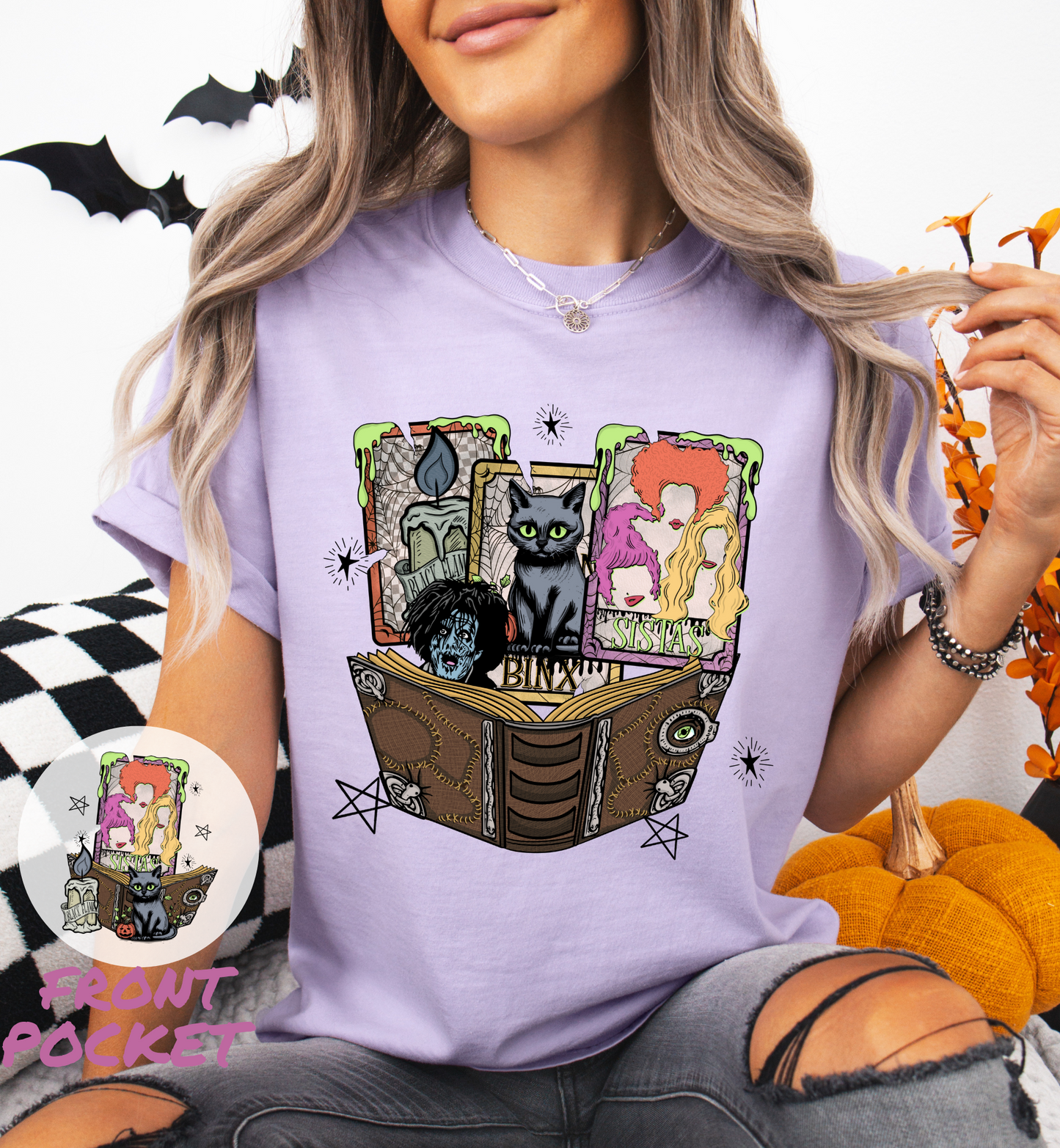 HOCUS POCUS BOOK GRAPHIC TEE