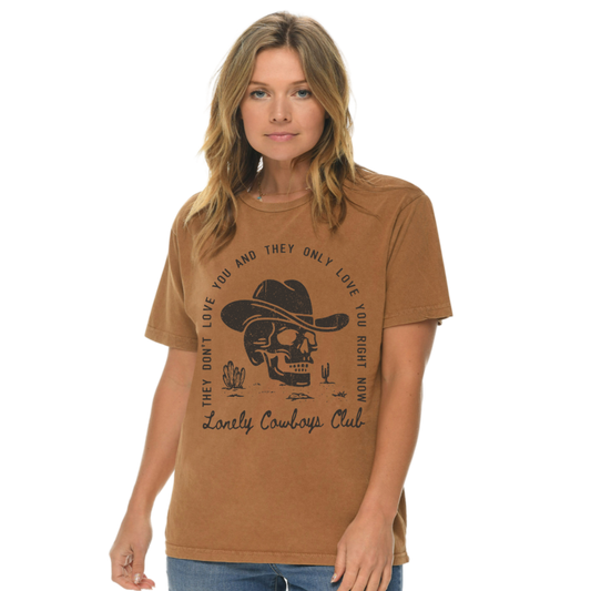 LONELY COWBOYS CLUB GRAPHIC TEE