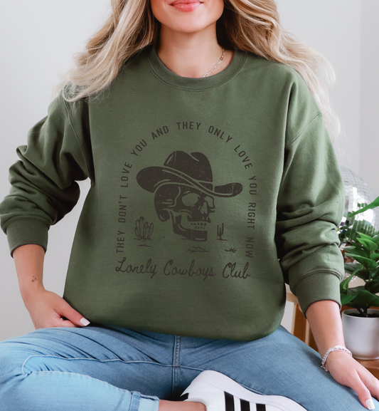 LONELY COWBOYS CLUB SWEATSHIRT