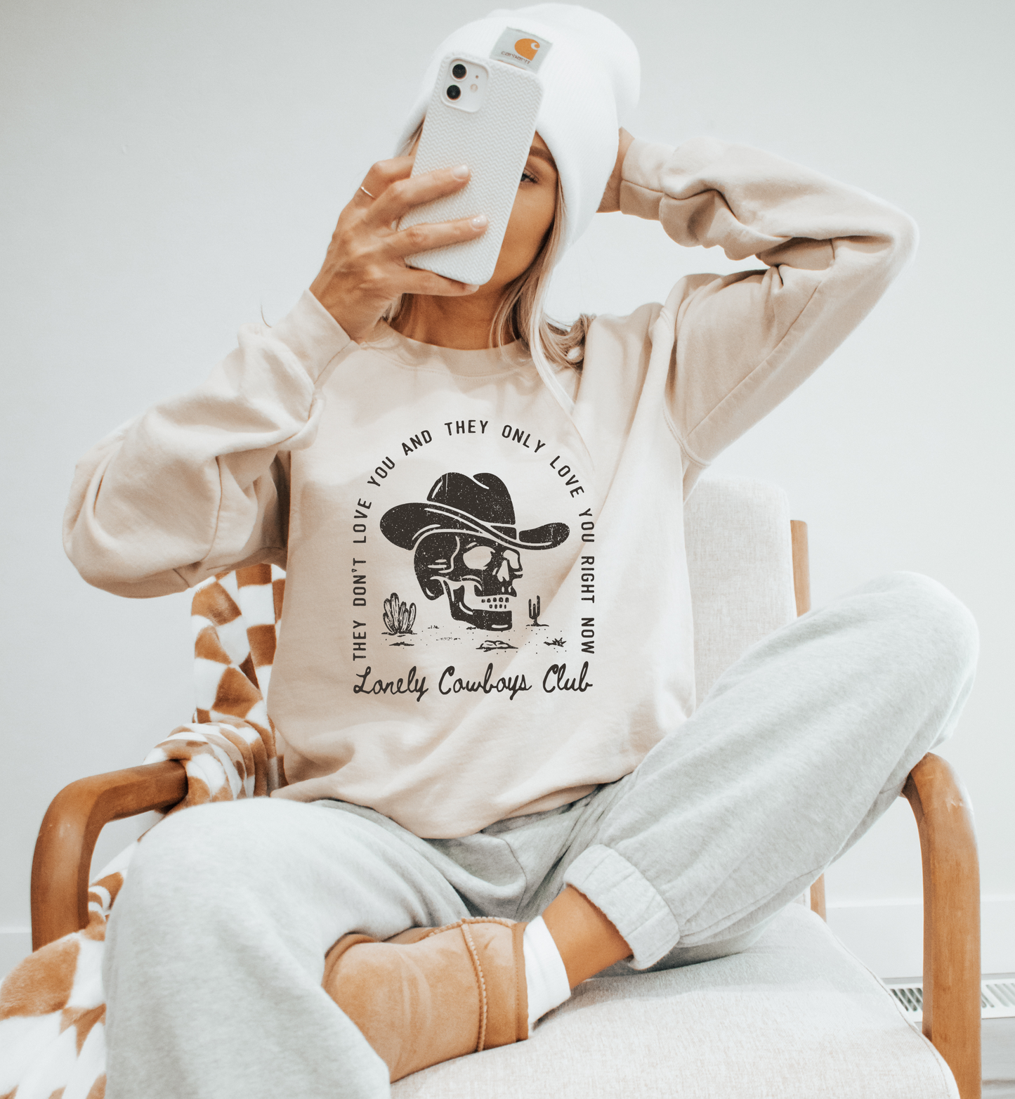 LONELY COWBOYS CLUB SWEATSHIRT