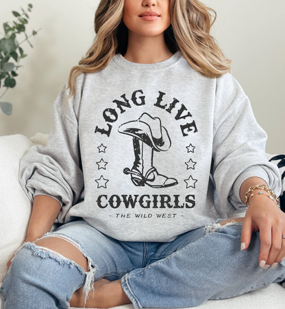 LONG LIVE COWGIRLS SWEATSHIRT