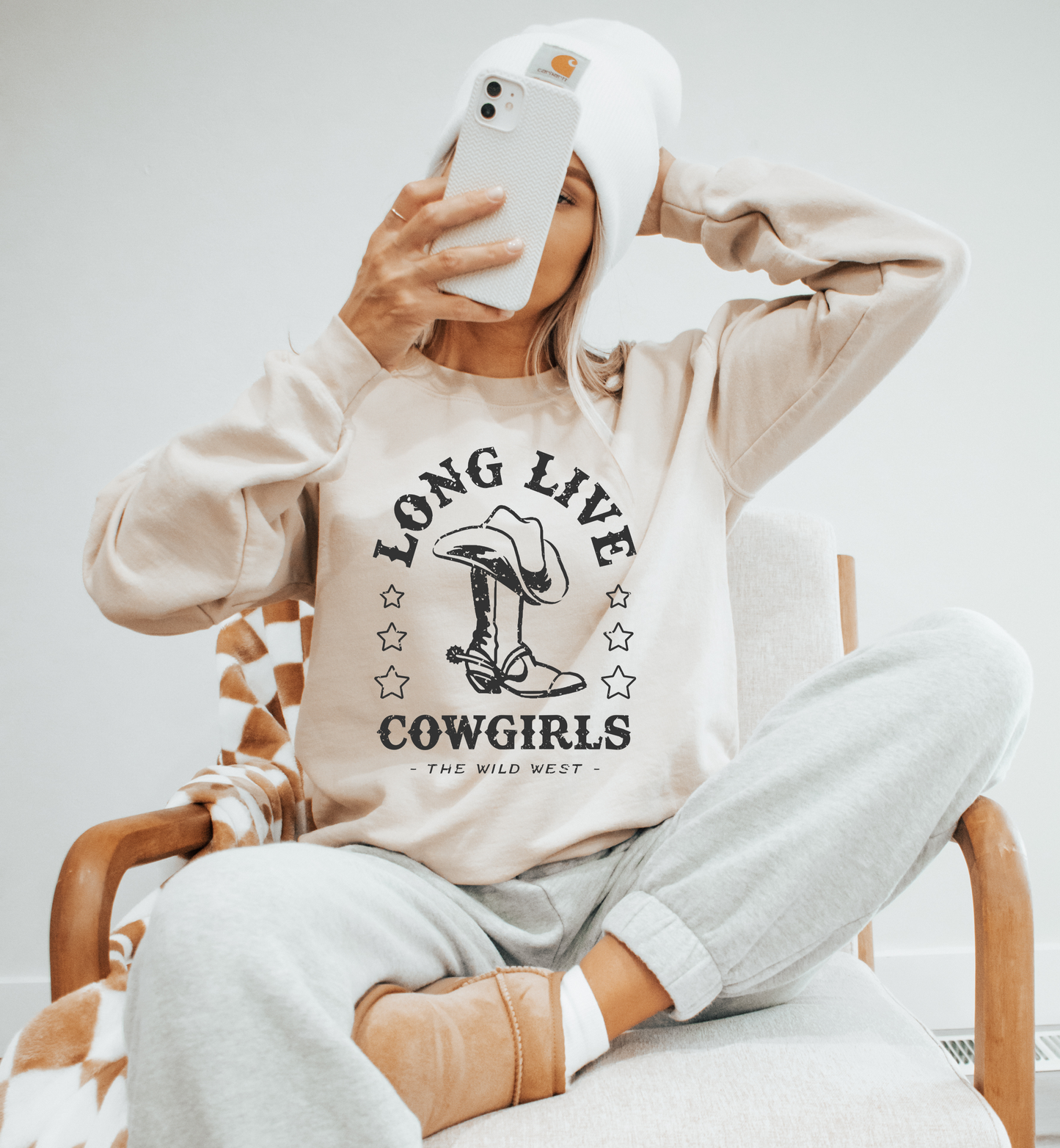 LONG LIVE COWGIRLS SWEATSHIRT