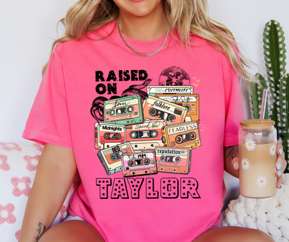 RAISED ON TS GRAPHIC TEE