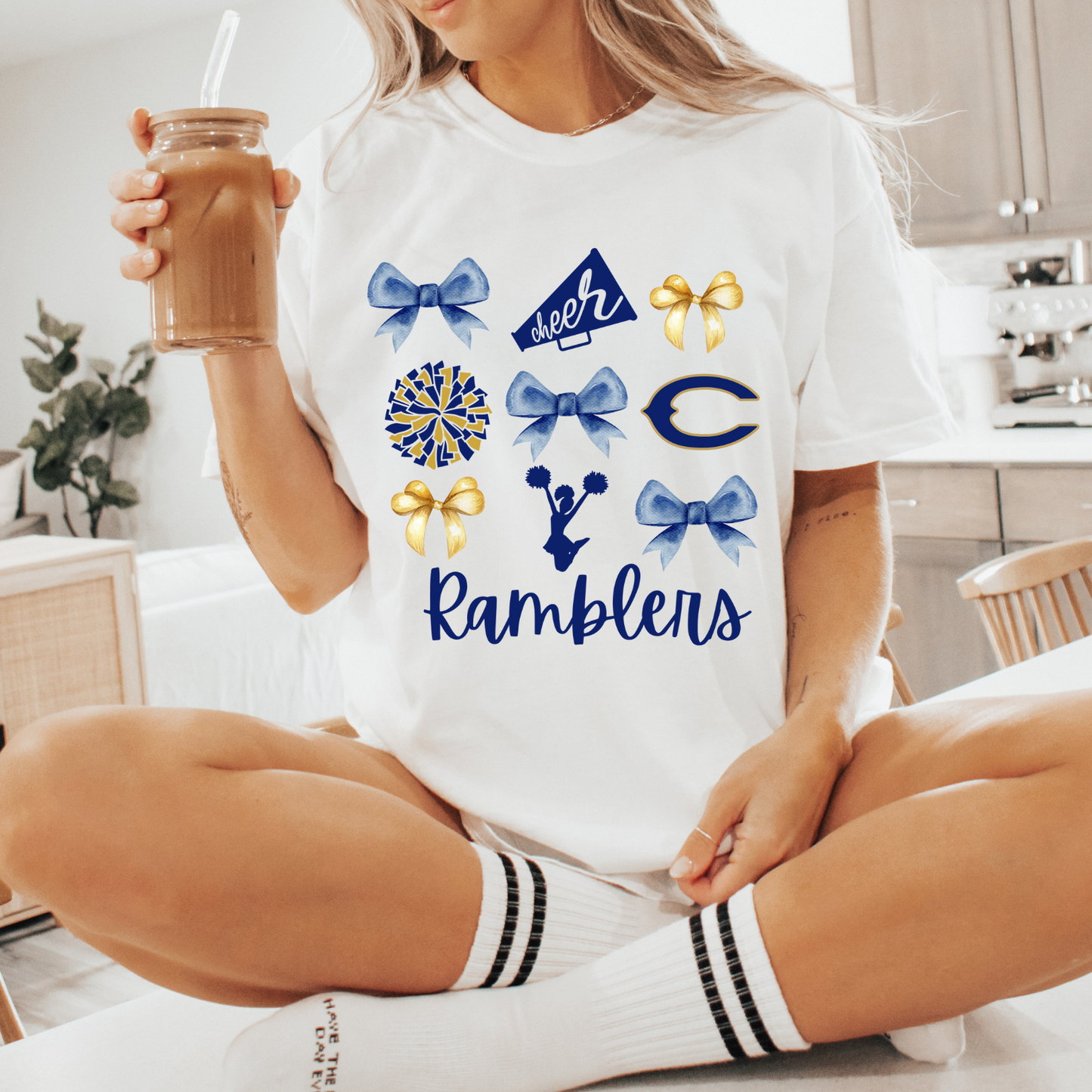 RAMBLERS COQUETTE CHEER TEE