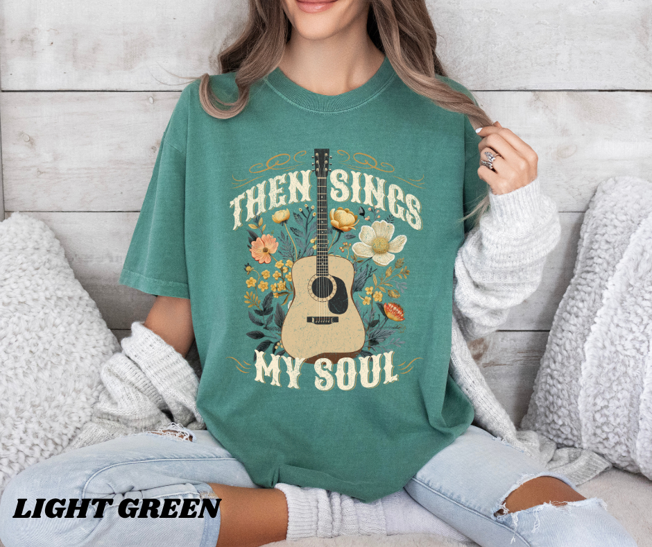 THEN SINGS MY SOUL GRAPHIC TEE