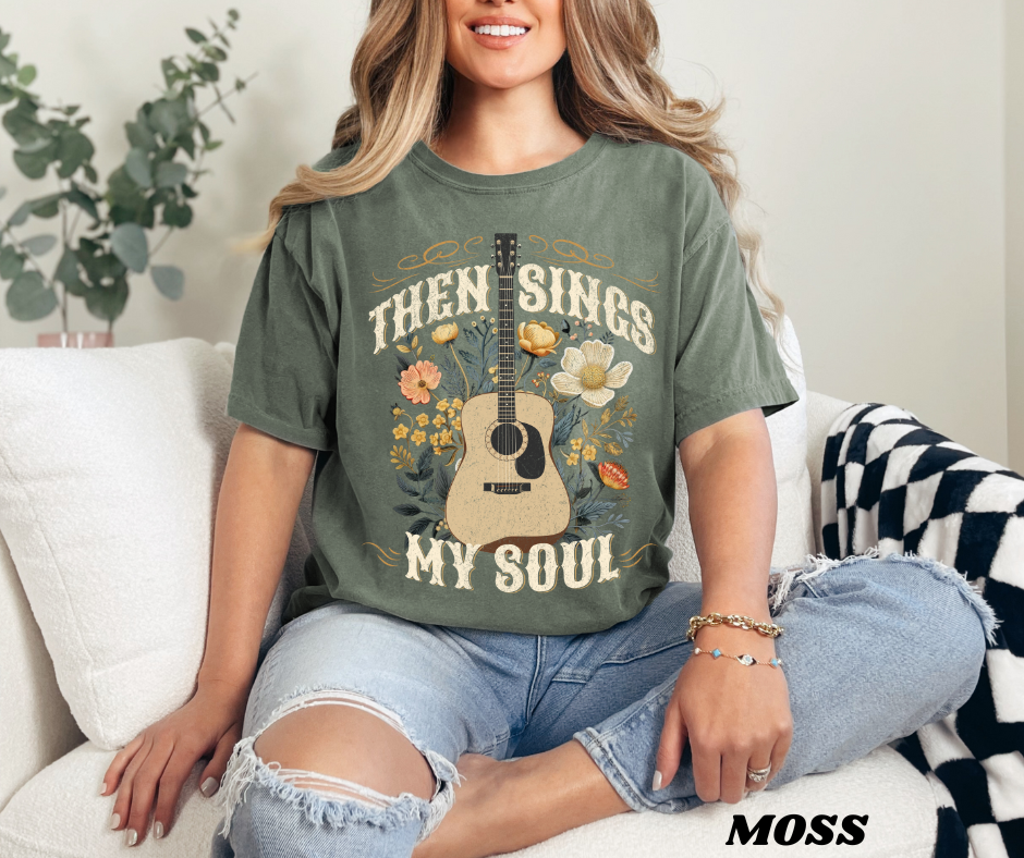 THEN SINGS MY SOUL GRAPHIC TEE