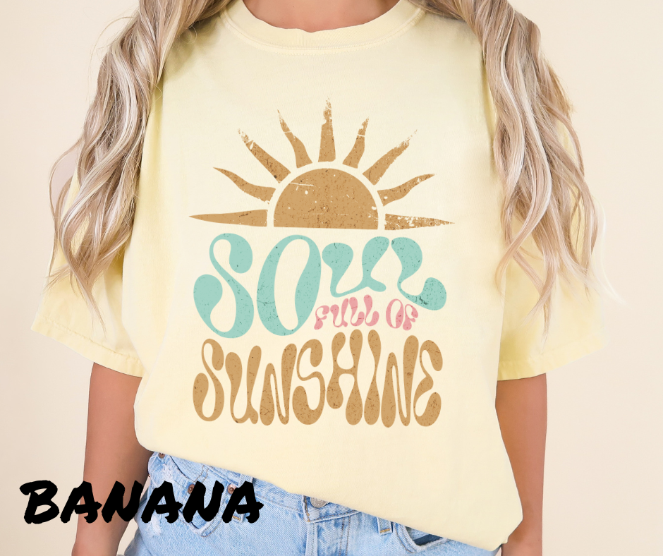 SOUL FULL OF SUNSHINE GRAPHIC TEE