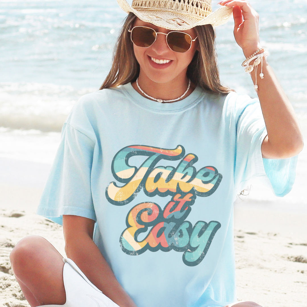 TAKE IT EASY GRAPHIC TEE