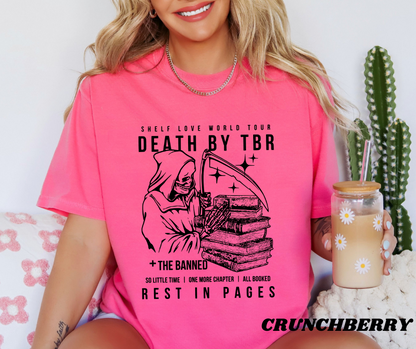 DEATH BY TBR GRAPHIC TEE