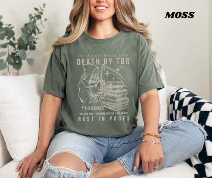 DEATH BY TBR GRAPHIC TEE