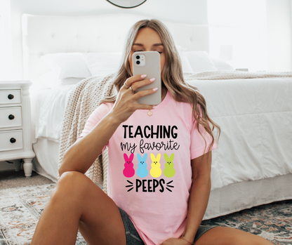 TEACHING MY FAVORITE PEEPS GRAPHIC TEE