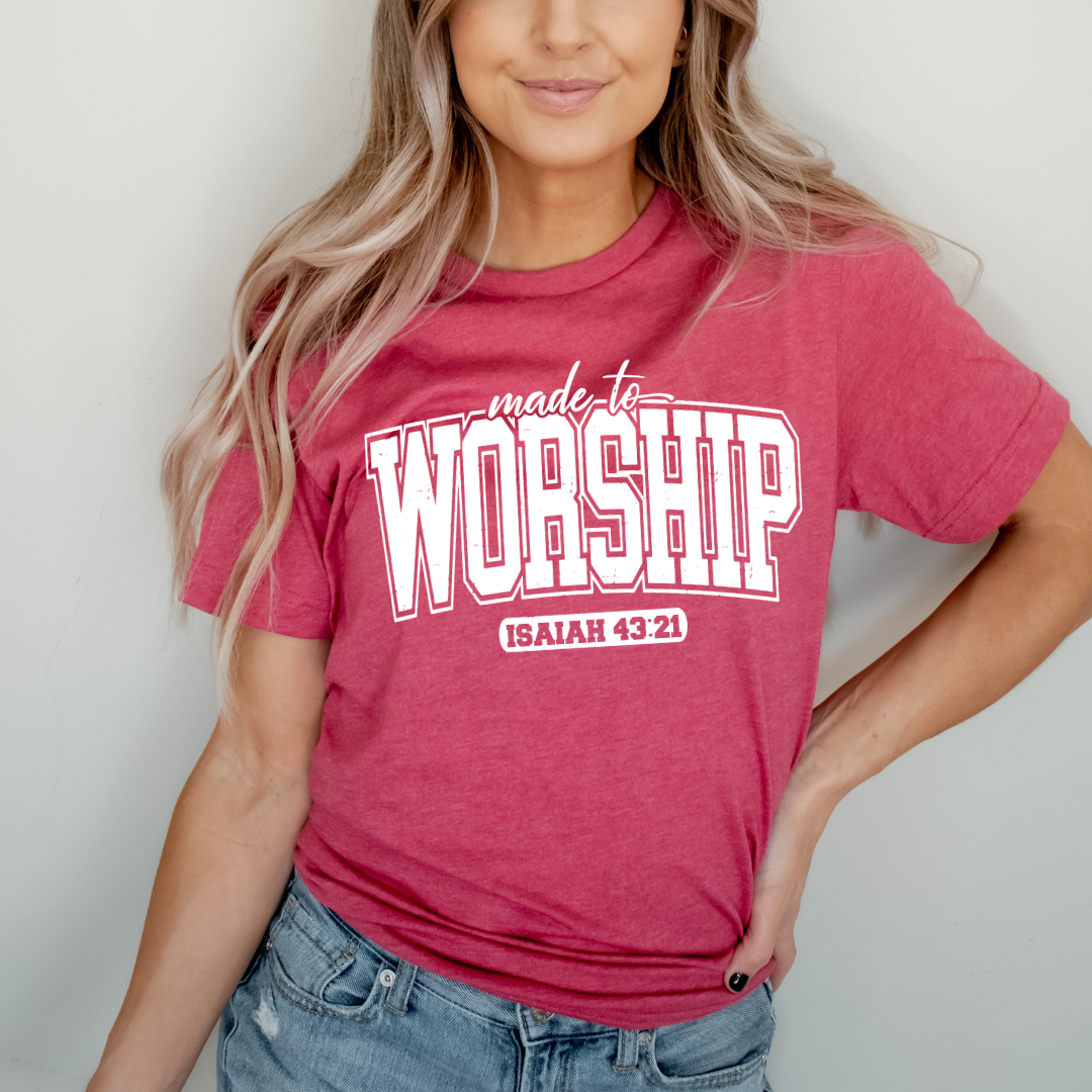 MADE TO WORSHIP GRAPHIC TEE