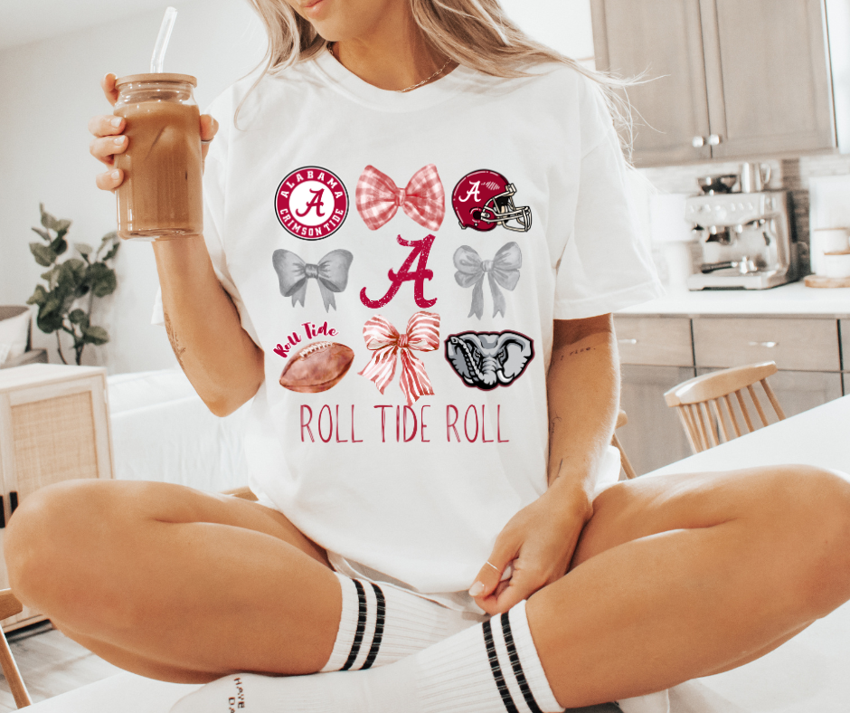 BAMA COQUETTE GRAPHIC TEE