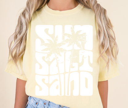 SUN SALT SAND GRAPHIC TEE